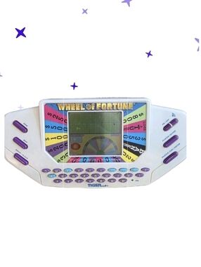 Vintage 1995 Tiger Electronics Wheel of Fortune Handheld Game with Cartridge 7